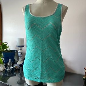 NWOT Maurice’s mint green woven top
